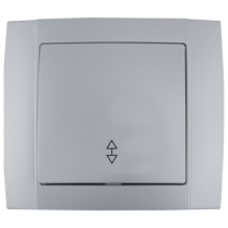 Intrerupator cap-scara 10A ArgintiuHAKAN